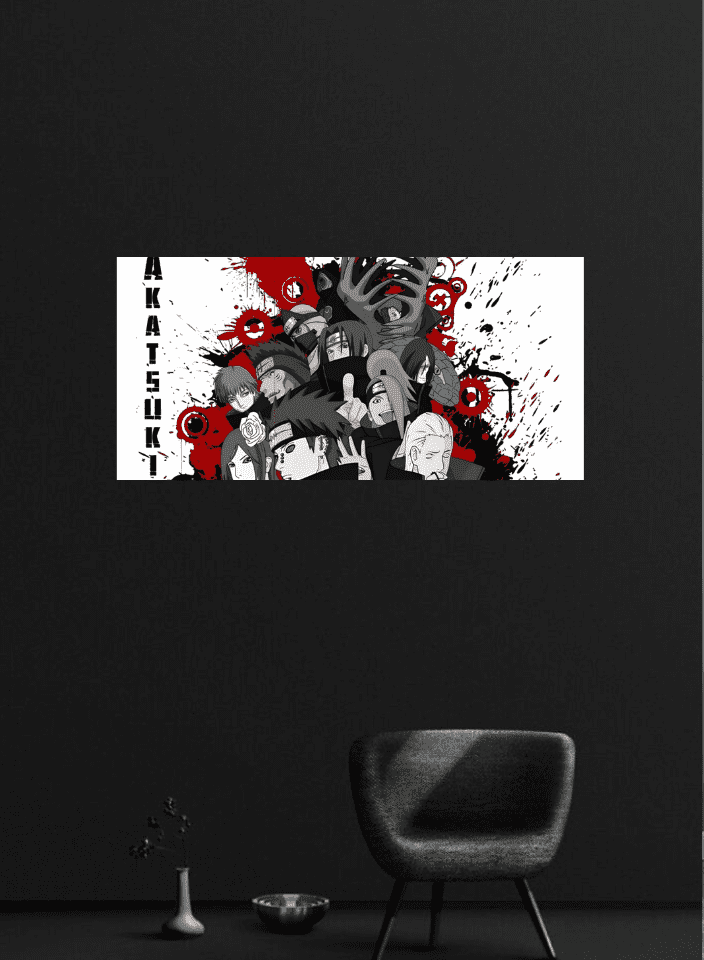 akatsuki absolute justice | split poster