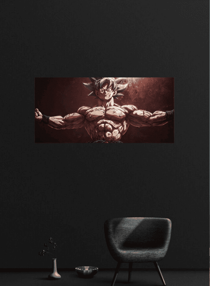 goku saiyan spirit | split poster